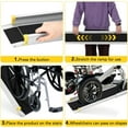 thumbnail image 6 of 8FT/6FT Adjustable Wheelchair Ramp for Home Steps, Telescoping Portable Aluminum Stair Ramps, 600 Lbs Capacity, 7.9 Inch Wide Anti Slip Surface, Storage Bag, for Doorways, 6 of 7