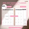 thumbnail image 3 of 2026-2027 Academic Year Planner Calendar Notebook (JUL.2026-JUN.2027,6.3"x8.5")Daily Weekly Monthly Agenda Planner for Women Men, 3 of 7