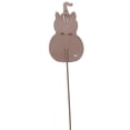 thumbnail image 3 of Halloween Vintage Cat In Pumpkin Metal Retro Garden Stake F21027, 3 of 3