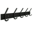 thumbnail image 3 of Mainstays 20.5 in 5-Hook Steel Hookboard, Matte Black, 3 of 7