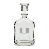 Miami Hurricanes 23.75oz. Whiskey Decanter