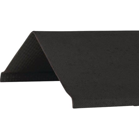 Ondura Palram Ridge Roof Cap Vent - Easy Installation, Black - 39.5 x 12.5 In — Residential Use, Standard Application
