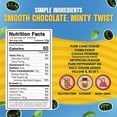 thumbnail image 5 of Quality Candy Company Choco-Mint Starlights – Chocolate & Mint Swirl Hard Candy Made with Real Cocoa and Peppermint Oil – Individually Wrapped for Restaurants, Offices & Parties, 5 LB Bulk Bag, 5 of 6