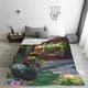 thumbnail image 5 of Balery Charming Garden Patio Manta de Felpa Suave y Acogedora – Cobija de Franela Aterciopelada para Cama, Lavable y Cálida para Sofá, Mascotas, Transpirable-50"x40", 5 of 7
