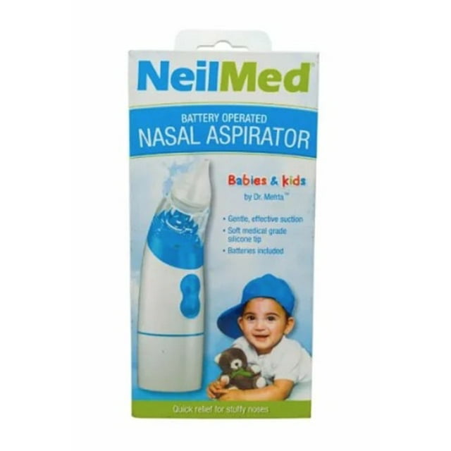 Neilmed Aspirador Nasal Pediátrico con Baterias
