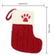 thumbnail image 5 of Medias Con Letras Bordadas Navideñas Puños Poliéster para Familiar Del Rojo Blanco, 5 of 9
