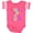 Football Pink and White, variant on Inktastic Worlds Best Little Sister Girls Baby Bodysuit