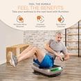 thumbnail image 6 of Lifepro Rumblex 4D Vibration Plate Exercise Machine – Triple Motor Whole Body Vibrating Platform for Weight Loss, Recovery & Fitness – Advanced 4D Vibration Plate Machine - Brown, 6 of 8