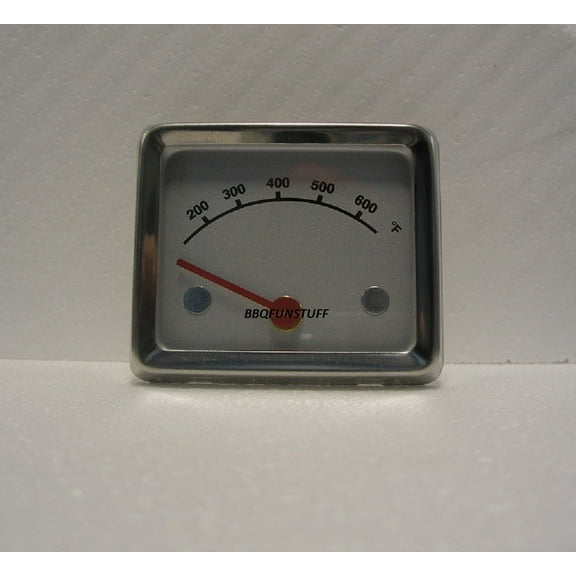Broilmaster Stainless Steel Heat Indicator 200F-600F 2 11/16"x 2 5/16"x 1 5/8"