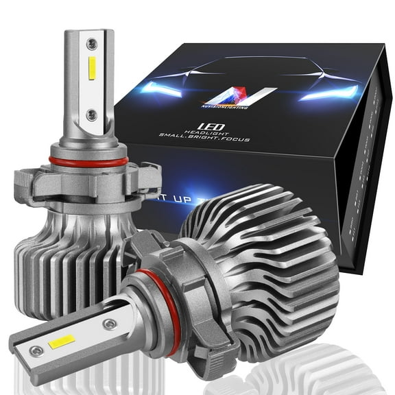 NUVISION LIGHTING NVL-SLS-H16 Nuvision Pair H16 Slim LED Headlight High / Low Beam Fog Lamp Light Bulbs Conversion HID Kit