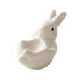 thumbnail image 2 of 1 Egg Tray Clearance! Ceramic Egg Cup Ceramic Rabbit Egg Cup Creative Ceramic Bunny Egg Cup Holder Porcelain Egg Cup for Soft Boiled Egg Home Decor Kitchen Utensils Easter Bunny Egg Stand Decoration, 2 of 7