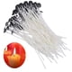 thumbnail image 5 of Naiovety Paquete de 100 mechas para velas, núcleo de algodón, ahorro de electricidad, fabricación DIY, mechas de cera preenceradas, velas, Kits para hacer velas, 5 of 6