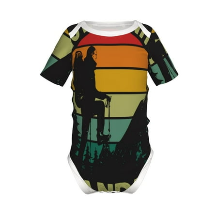

Yiaed Not All Who Wander Are Lost 1 Print Infant Climbing Short Sleeve Onesie One-Piece Baby Bodysuit Clothes 0-12 Months -6 Months