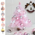 thumbnail image 2 of JJKBVCLO Sapin de Noël Plume Rose Mini Articles de Bureau, 2 of 4