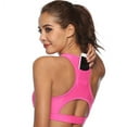 thumbnail image 6 of FENGGHAO Women High Impact Sports Bra with Back Pocket for Running Yoga Workout, Padded Support Women Solid Sport Bra, 6 of 6