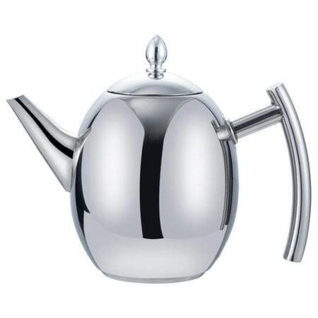 

Wsidrnty 2L Stainless Steel Teapot with Tea Strainer Teapot with Tea Infuser Teaware Sets Tea Kettle Infuser Teapot for Induction