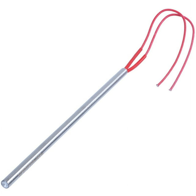 10mm x 270mm Single End Heating elements Cartridge Heater 220V 600W,1 x Heating element,Silver & red