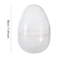thumbnail image 2 of 11.81in Plastic Easter Egg Storage Box Easter Decorations Stackable Candy Toy Organizer Container for Spring Party Home Display and Holiday Gift Packaging, 2 of 5