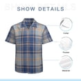 thumbnail image 7 of High Quality Hawaiian Shirts for Men Short Sleeve Aloha Beach Shirt Floral Summer Casual Button Down Shirts Blouses GIERNP, 7 of 7