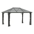 thumbnail image 2 of Sojag Meridien 10 x 14 x 9 ft Charcoal Gazebo, 2 of 6