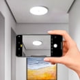 thumbnail image 4 of Lámpara de techo empotrada LED para varias habitaciones, luminaria redonda, diseño brillante pero que no deslumbra y protege los ojos para sala de estar, comedor, dormitorio, baño y cocina, 4 of 8