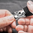 thumbnail image 7 of Meottam 2 Pack Slanted Nail Clippers for Thick Nails - Upgraded Wide Jaw Opening Anti-Splash Slanted Curved Nail Clippers with Catcher, 45 Degrees Ingrown Toenail Clippers for Adilts Seniors, 7 of 7