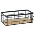 thumbnail image 1 of [Big Save!]Wrought iron Storage basket Rustic Storage Wire Baskets Storage Bin for Desktop Home Office Kitchen Bathroom, 1 of 6