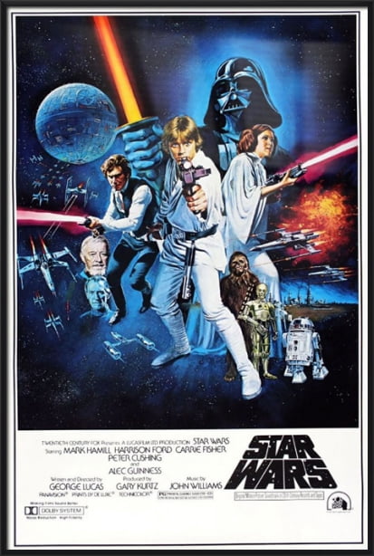 Star Wars: Episode IV - A New Hope - Framed Movie Poster / Print