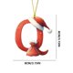 thumbnail image 3 of Adorno Navideño con 26 Letras para Árbol de Navidad, Colgante, Adorno Navideño, Decoración Navideña, Colgante para Árbol de Navidad., 3 of 7
