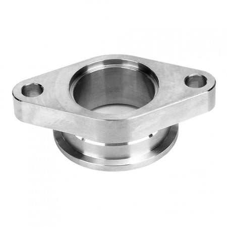 

price crash SS304 Stainless Steel 1.5in 2 Bolt to MVS VBand Wastegate Adapter Flange