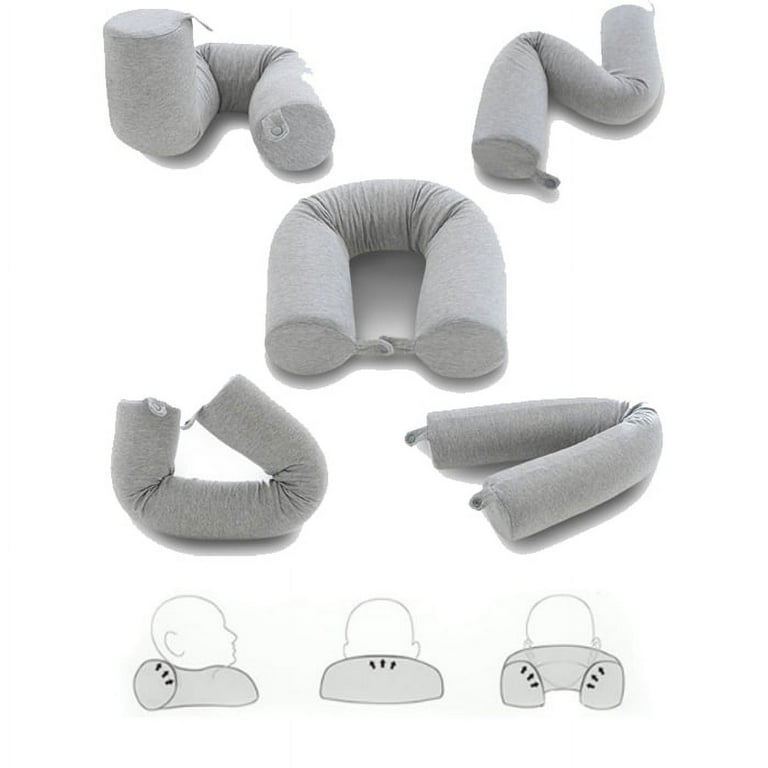 Shop Twist Memory Foam Travel Pillow for Neck – Luggage Factory