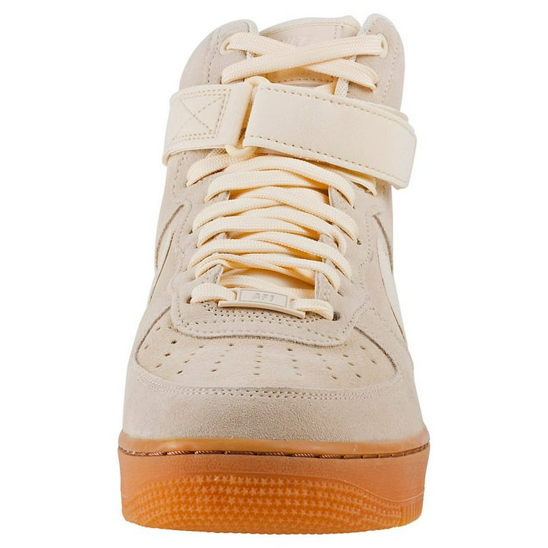 Nike Air Force 1 '07 LV8 Suede Mushroom-Gum Medium Brown-Ivory