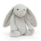 thumbnail image 1 of Jellycat Bashful Bunny Toys Jellycat Gray Bunny Cherry Stuffed Toy, 1 of 9