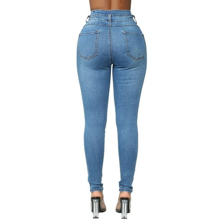 Hot Women Stretch Ripped Distressed Jeans Skinny High Waist Denim Pants Shredded Jeans Trousers Leggings Walmart Canada Hot Women Stretch Ripped Distressed Jeans Skinny High Waist Denim Pants Shredded Jeans Trousers Leggings Walmart Canada