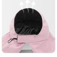 thumbnail image 3 of Sombrero de Cubo de Verano YUNYI BRAND Plegable con Revestimiento de Vinilo Color Rosa Talla única, 3 of 5