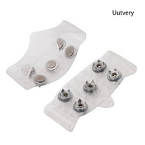 Uutvery Crampons Non-slip,Outdoor Snow Boots Shoe Covers for The Elderly Antifall Shoe Chain