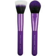 Moda EZGlam Duo - Flawless Face Duo Makeup Brush Set