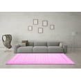 thumbnail image 3 of Ahgly Company Indoor Round Oriental Pink Traditional Area Rugs, 8' Round, 3 of 4