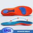 thumbnail image 3 of Plantillas ortopédicas para zapatos con soporte para el arco, plantillas para fascitis Plantar para hombres y mujeres, almohadillas antideslizantes que absorben los golpes, 2/4/6 Uds., 3 of 5