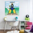 thumbnail image 4 of Stupell Industries Contemporary Don't Need Saving Pixel Princess Canvas Art, 36 x 36, by Grace Popp, 4 of 8