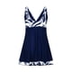 thumbnail image 5 of Trajes de baño de una pieza para mujer, traje de baño de talla grande con falda conservadora y estampado de aguas termales, traje de baño de ángulo plano para mujer, 5 of 5