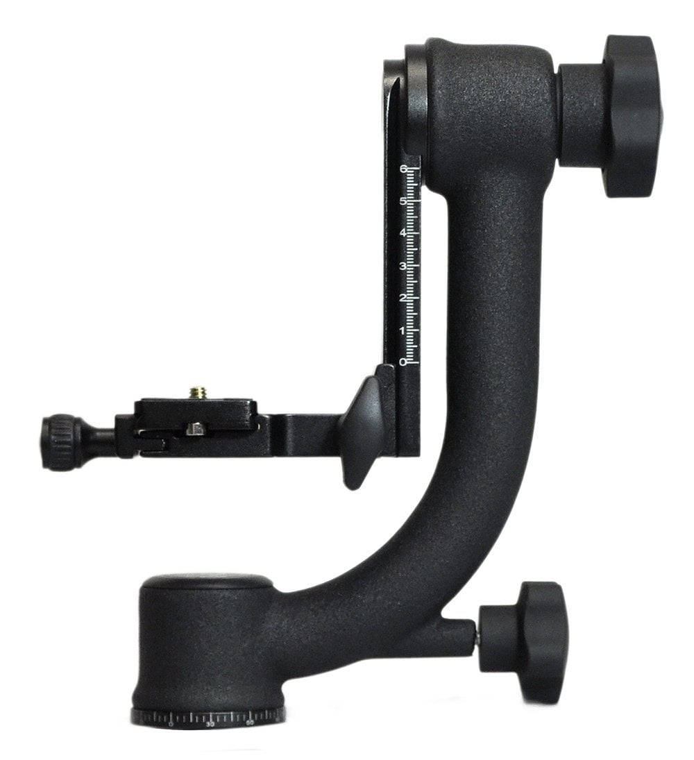 Opteka GH1 Professional Heavy Duty Metal Gimbal Tripod Head (Supports