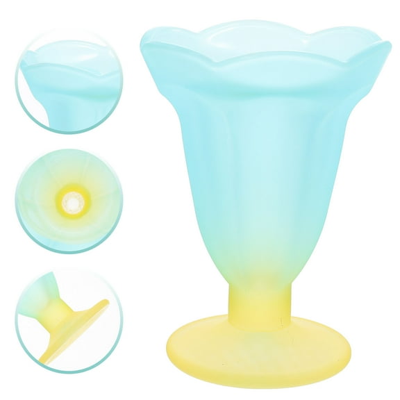 WASHWEPE Footed Ice Cream Bowl Vintage 1Set 5.3x3.9x3.1in