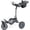 Silver/Black, variant on Bag Boy Golf Volt Electric Cart Black/Red