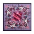 thumbnail image 5 of Silk Head Scarf for Women - 35" Hair Scarves Satin Head Scarf Bandanas Square Silk Hair Night Sleeping - purple, 5 of 5