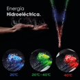 thumbnail image 4 of Grifo PARA Lavabo De Baño Kadabrah Con Luz LED Negro Mate Con Cascada, 4 of 8