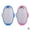 Pink+blue, variant on 2pcs Reusable Lint Roller for Travel Pet Hair Remover Lint Roller for Cloth