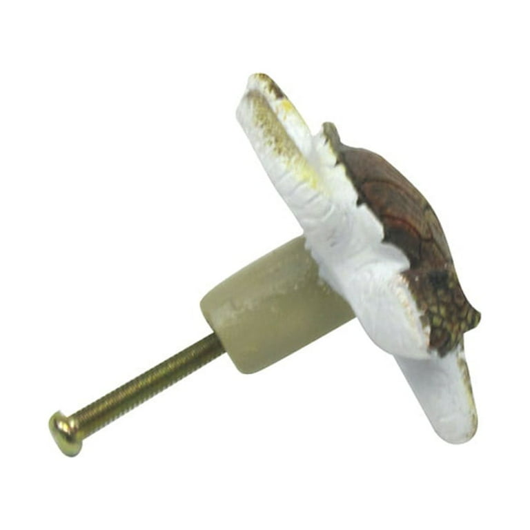 Sea Turtle Drawer Pull Screw Knob Cabinet Hardware Nautical Beach House Decor