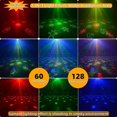 thumbnail image 3 of Luces de fiesta, luz de discoteca con escenario de control remoto, lámpara estroboscópica de proyector LED, 3 of 5