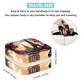thumbnail image 5 of Valentine's Day Travel Portable Square Jewelry Organizer with Ring, Earring, Necklace, and Bracelet Storage - Suitable for Girls and Women, 5 of 6